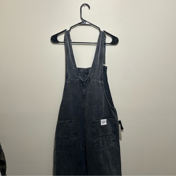 Carhartt Work in Progress Grey Denim Sonora Overalls NWT - Picture 9 of 9